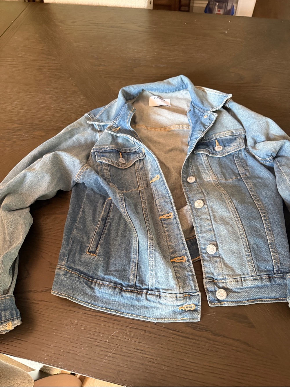 Old Navy Light Blue Denim Jean Jacket for Kids